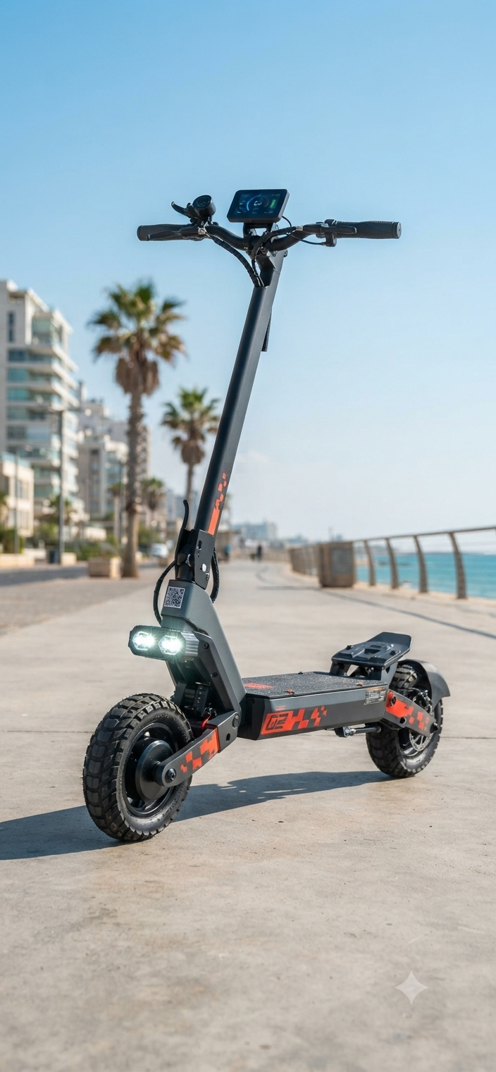 קורקינט חשמלי G2 מתקפל 3 ב-1 | Electric Scooter G2